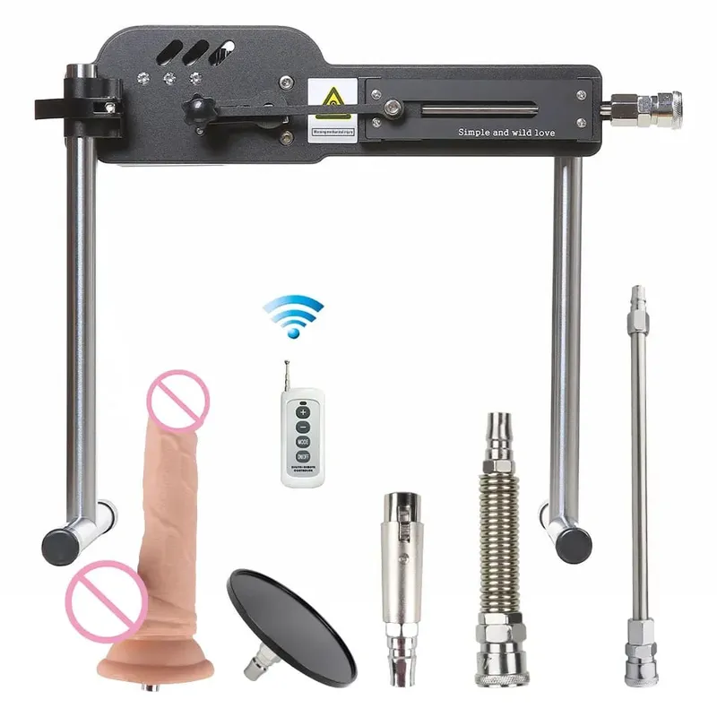 Upgrade Sex Machine with Remote Control Super Silent Ultra Adjustable Vac U Lock 30db 70W Love Machine with Free Big D