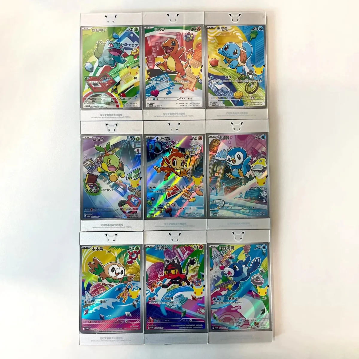 Hot 100% Official Pokemon 30th Anniversary Box Set Pinasimpleng Chinese PTCG Gem Pack Original Partners Special Illustration Card — image 2