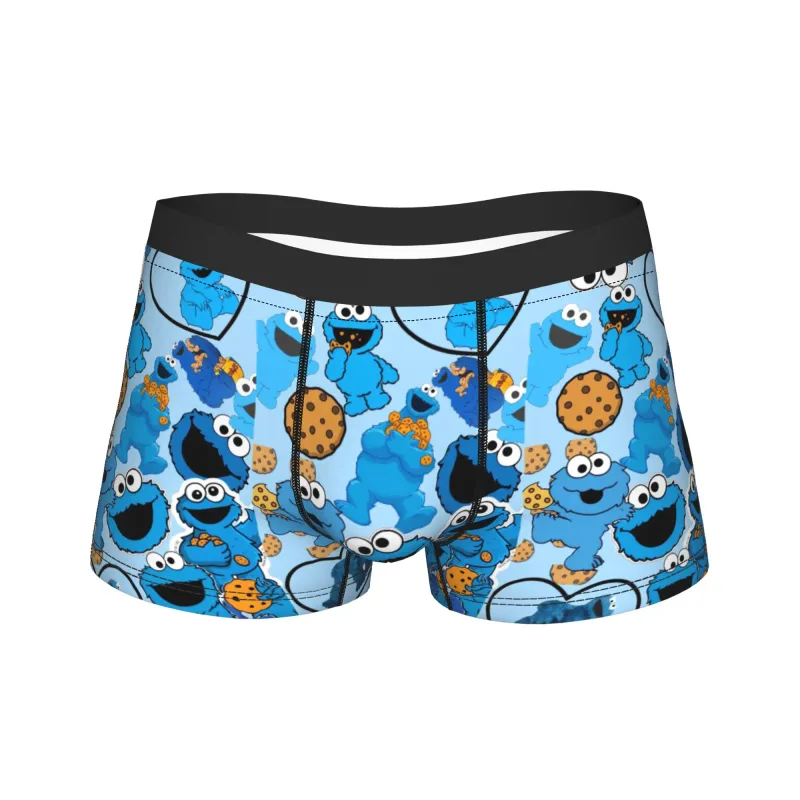 S-Sesames Streets Tango Elmo & Grover Unterwäsche Herren Shorts Slips Lustige Boxershorts Qualität Customs Oversize Höschen — image 11