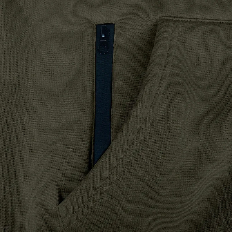 Baru 2026 Musim Gugur Kasual Lelaki Lengan Panjang Zip Bertudung Kot Sweatshirt Fesyen Lelaki Luaran Pakaian Sukan Jaket Hoodies — image 28