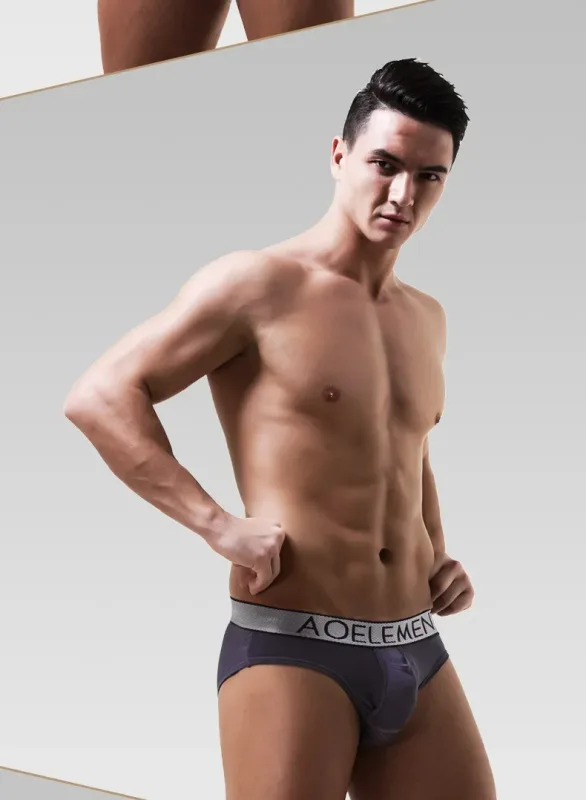 Bragas escrotales con separación tipo bala, calzoncillos para hombre, bolsa convexa en U transpirable para varicocele
