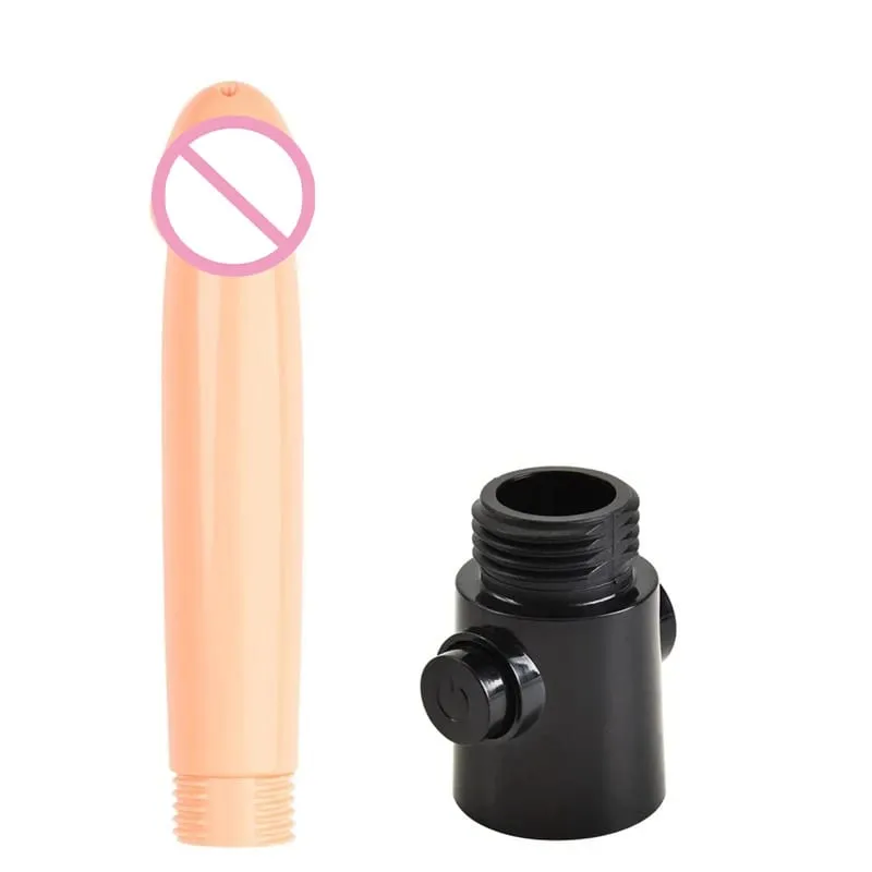 Douche Enema Shower Cleaning Set Anal Plug Dildo Beads Anal Enema Cleaning Butt Plug Gay Sex Toy For Man — image 10