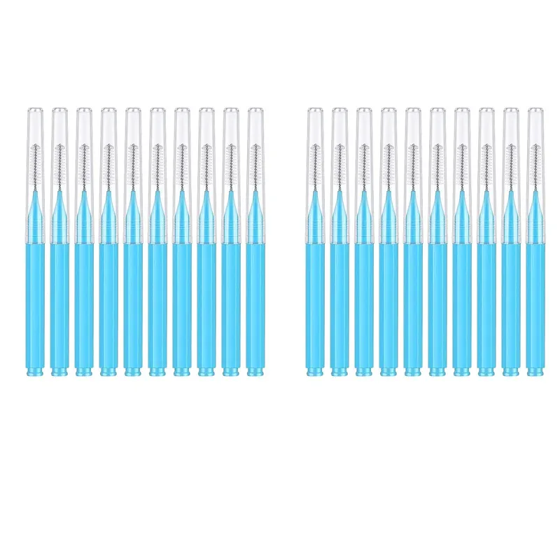10/20 Pcs Eyebrow Brushes Mini Brow Lifting Brush Disposable Makeup Eyelash Tool Tooth Interdental Brush Lash Extension Supplies — image 13