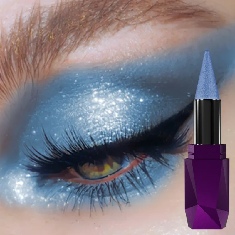 Bâton de fard à paupières en perles, 25 couleurs, 1 pièce, imperméable, longue durée, paillettes et couleur mate, maquillage, reflets du visage, cosmétiques, cadeau — image 17