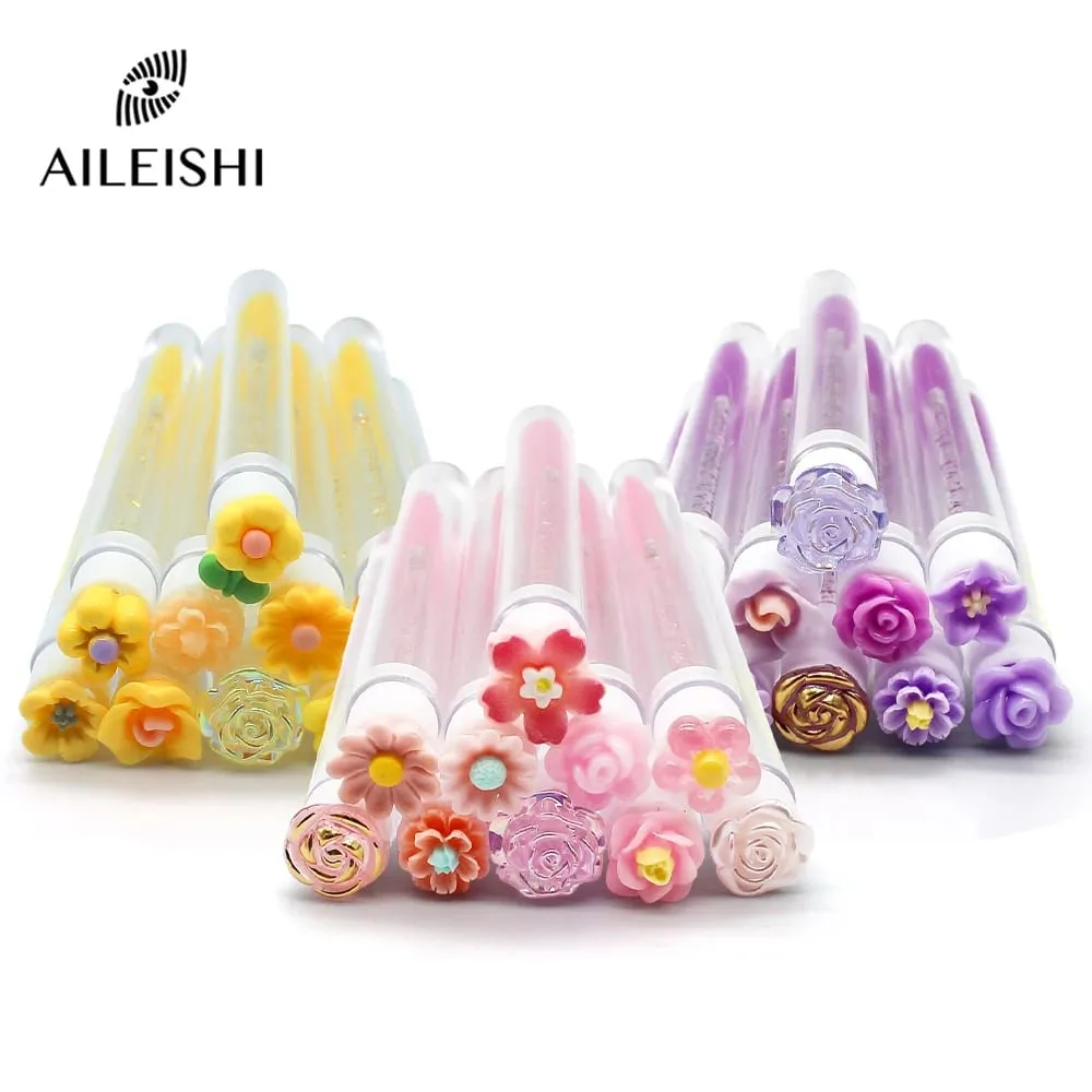 10/50PCS Reusable Eyelash Brush Tubes Eyebrow Brush Eyelash Wands Replaceable Dust-proof Cleaner Storage Tubes Makeup Tool — image 1