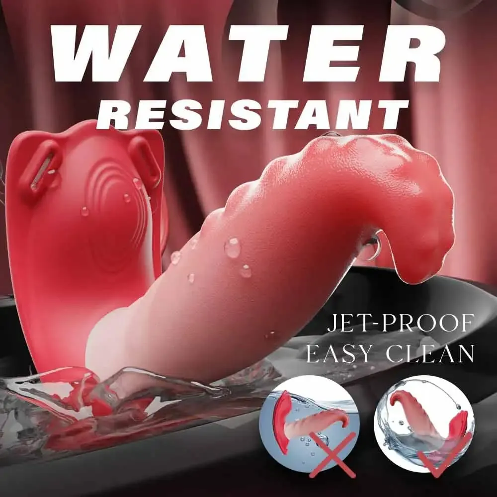 Bærbar Vibrator Mini Clit Trusse Sommerfugl Vibrator med Fjernbetjening Vibrationer Diskret Rose Sexlegetøj Kvinder Par Fornøjelse — image 5