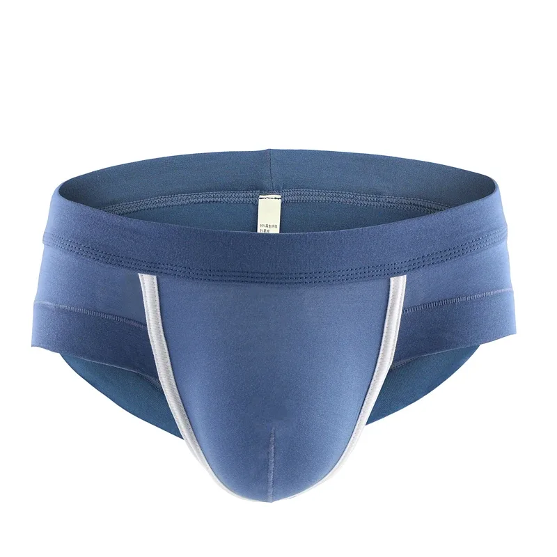 Men's Sexy Comfortable Low Rise Boxer Briefs Bulge Pouch Underwear Underpants Man Lingerie Panties 1pc — image 4