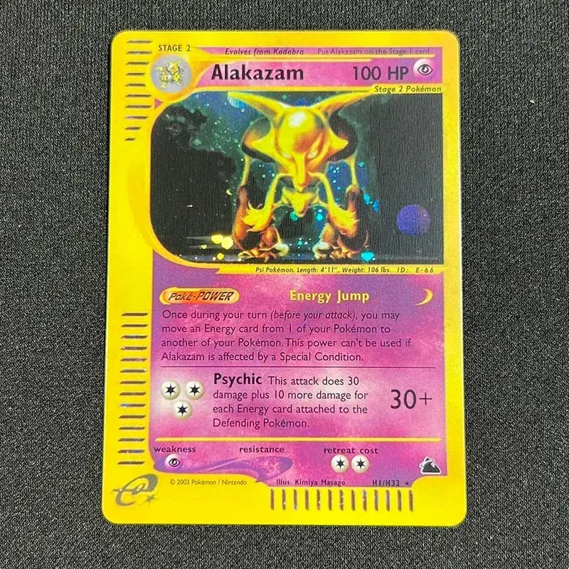 PKM Single Cards 1st Edition E-Card Celebi Charizard Skyridge (SK) Foil Cards Zapdos Aquapolis Classic Game Collection PROXY