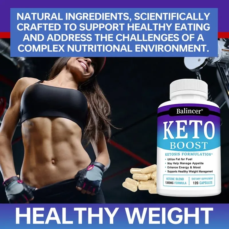 Weight Loss Organic Keto Detox Capsules Flat Belly Deep Cleansing Provides Energy Fat Burning Appetite Suppressant Supplements — image 7