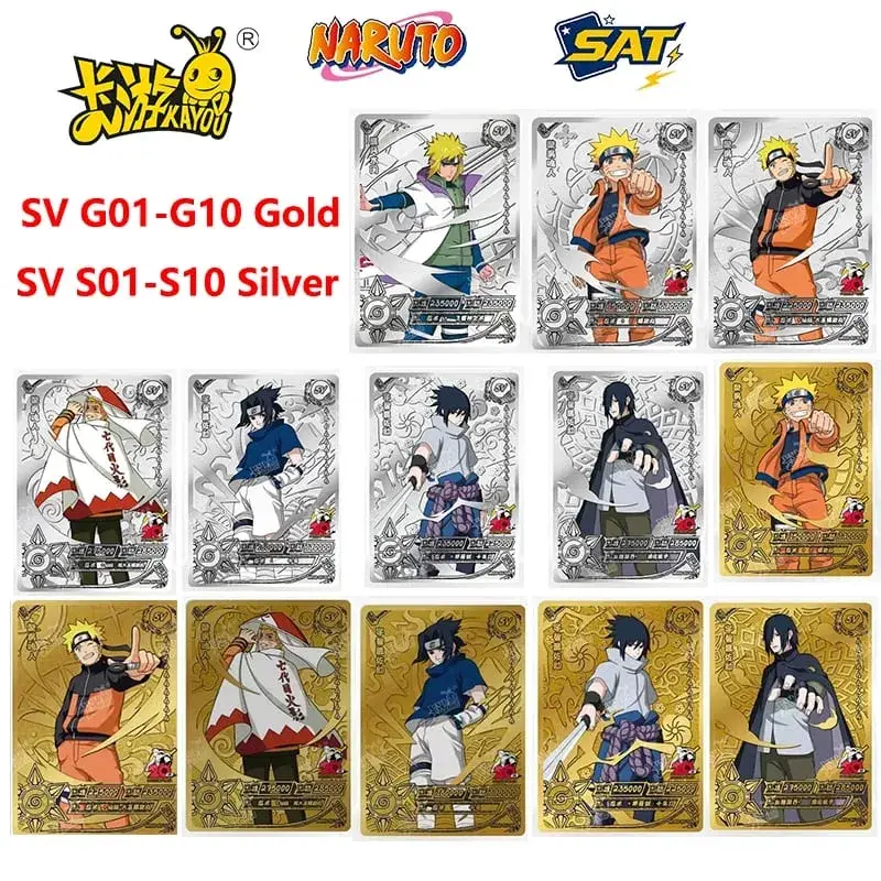 Naruto Card Set Full Series SE BP NR CR PR GP CP SP MR PR SLR OR AR UR ZR Cards Sasuke Anime Collection Card Toy Gift — image 34