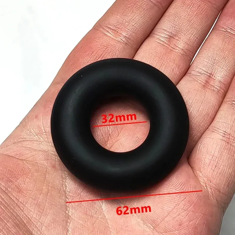Penis Ring Reusable Silicone Semen Cock Ring Penis Enlargement Delayed Ejaculation Sex Toys For Men — image 19