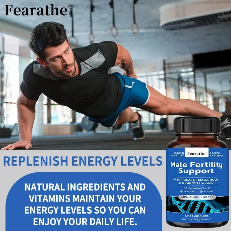 Preconception Male Fertility Supplement - Helps with Energy Levels Strength Vitamins and Minerals — image 6