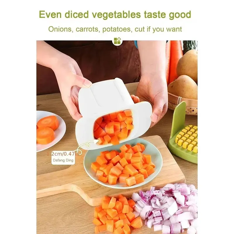 Multifunctional Vegetable Chopper Onion Dicing Artifact French Fries Slicer Kitchen Gadget Cucumber Potato Slicer Kitchen Tools — image 7