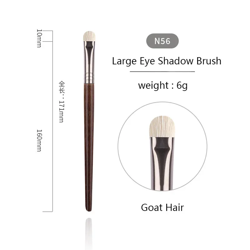 OVW Animal Hair Makeup Brush Complete Set 28PCS Lip Brushes Eyeshadow Brush Soft Makeup Brush Beauty Tools Smudge Brush Single — image 27