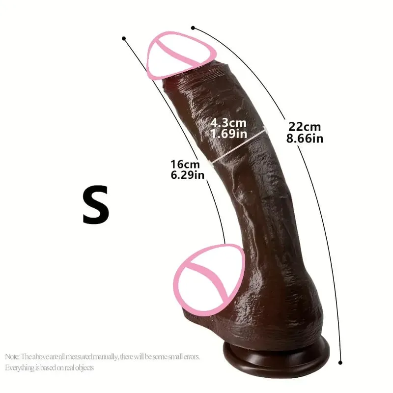 Oversized Realistic Dildo Huge Penis Penetration Anal Sex Toys For Women Masturbation Soft Dick Dildos Sexy Adult Sex Toy Gay — image 6