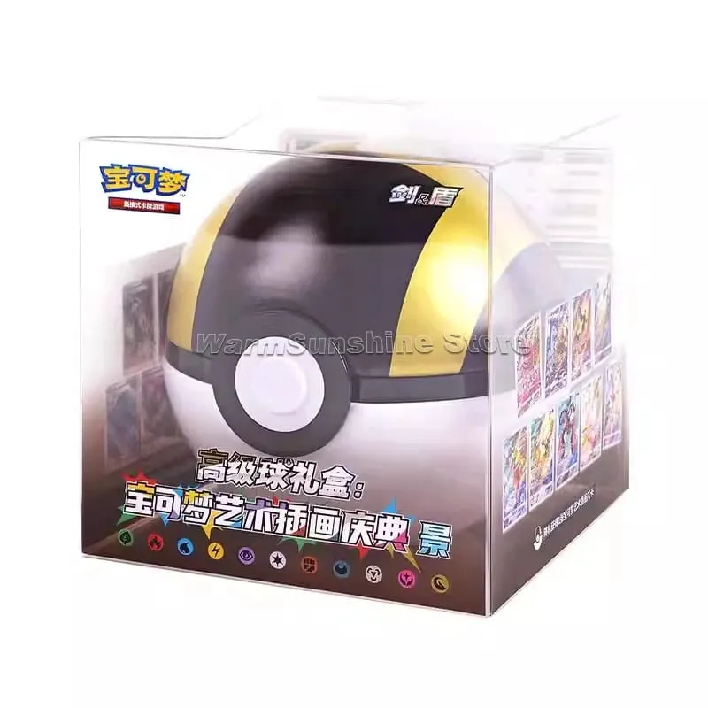 Poke Ball Master Balls Premium Ball Gift Box Pokemon Cards PTCG Simplified Chinese Original Pack Children Birthday Christmas Toy — image 5