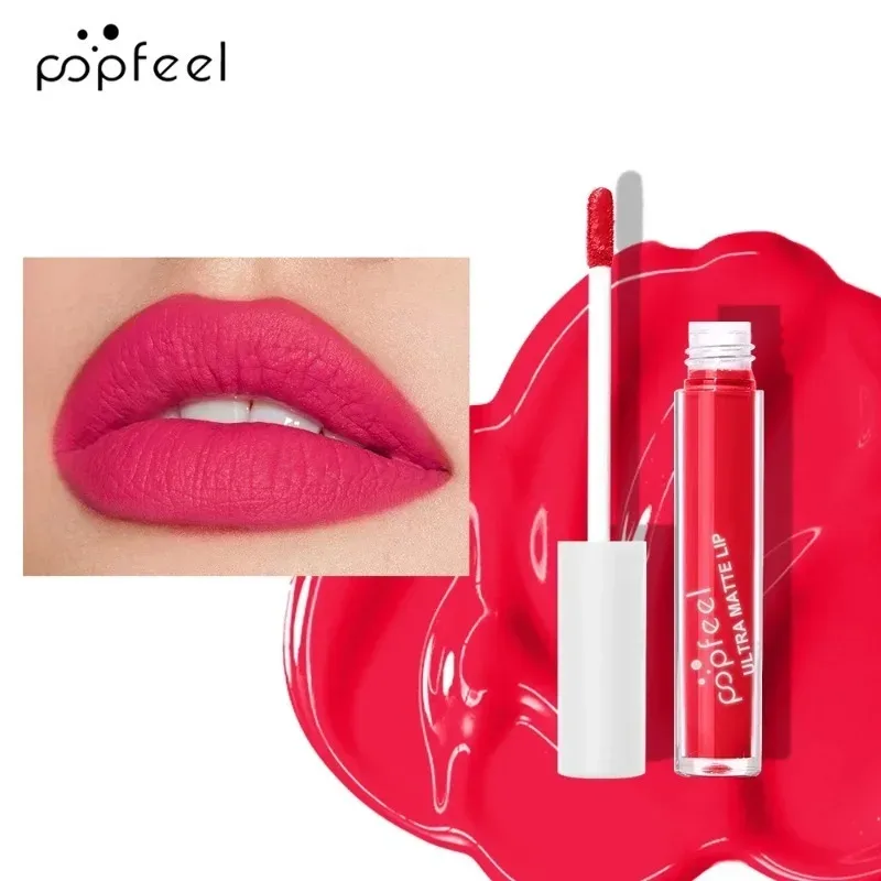 Punk Matte Black Liquid Lipstick Waterproof Long Lasting Party Lip Gloss Personality Velvet Nude Lip Tint Halloween Lips Makeup — image 12