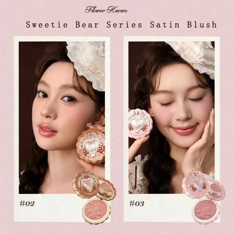 Sweety Bear Cookie Collection Viral Make Kit Lip Gloss Cream Blush Concealer