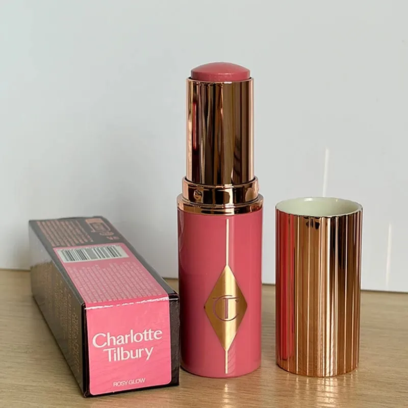 Charlotte CT Blush Stick Contour Cream Luminous Makeup Air Cushion Blush Pen Matte Easy To Blend for Even Natural Finish Tilbury