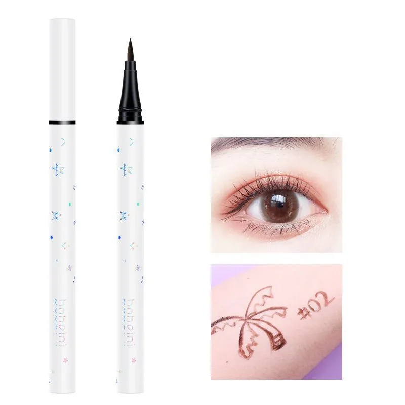 Liquid Eyeliner Pencil Super Waterproof Black Double-Headed Stamp Long Lasting Eyleliner Cat Eye Maquiagem Cosmetic Makeup Tool — image 9