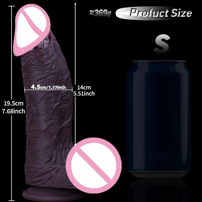 Realistischer Anal Neuer Dildo Buttplug Prostata-Massagegerät mit Saugnapf Penis für Anfänger Sexspielzeug für Frauen Anal Vaginal Masturba