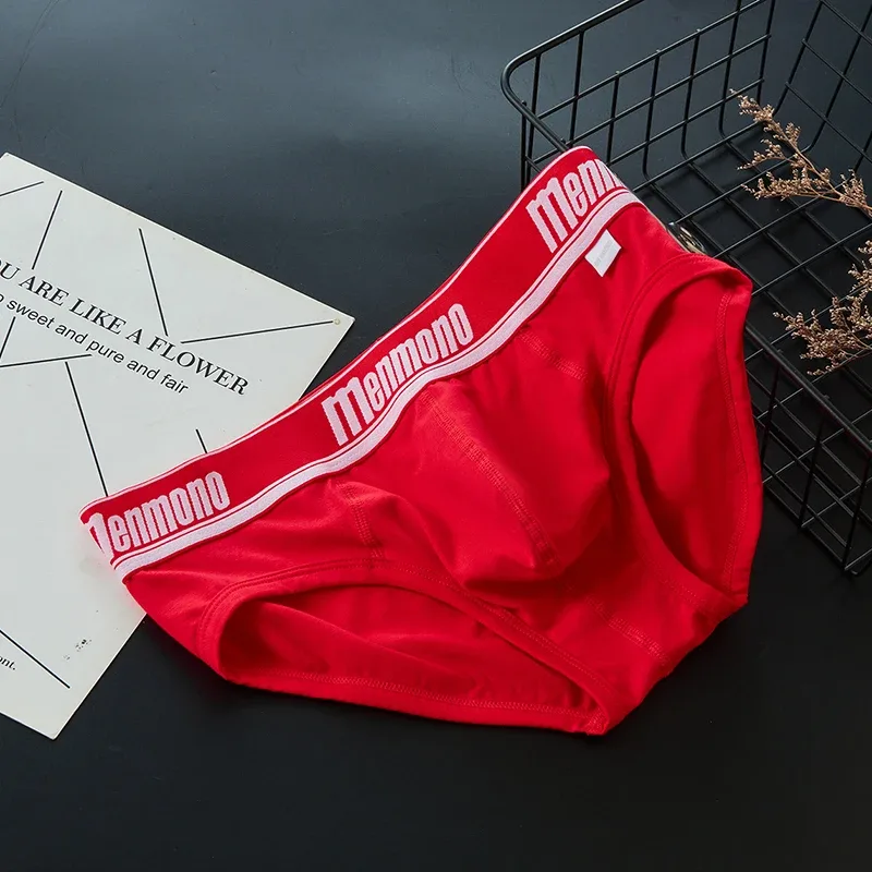 Cuecas masculinas de cintura baixa, cuecas sexy masculinas, maré apertada, verão, algodão, esportes, respirável — image 2