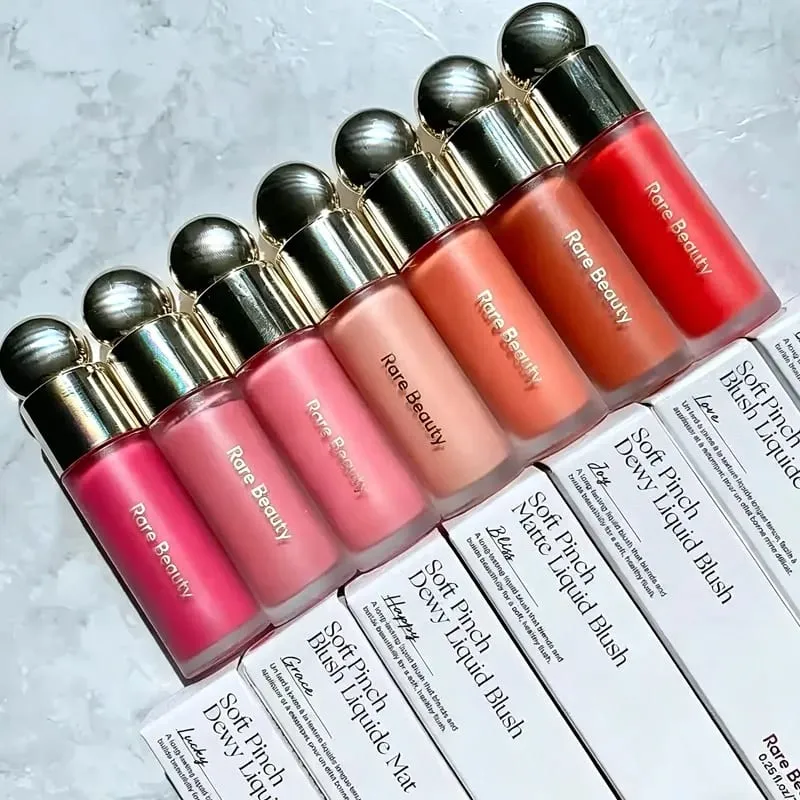 Rare Beauty Liquid Blush Lipstick Eyes Cheek Blusher Waterproof Mositure Face Contour Shadow Liquid Lip Gloss Rouge Plump Makeup — image 5