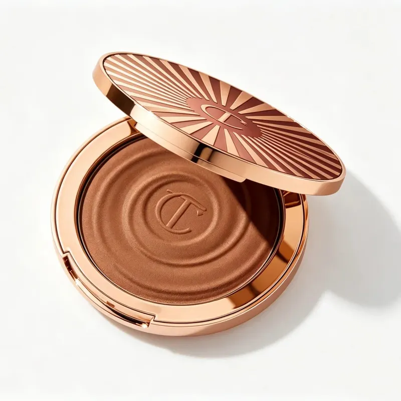 Charlotte Tilbury Setting Spray 16H Waterproof Weightless&Contour Wand Blendable Buildable&12Pan Eyeshadow Intensely Pigmented