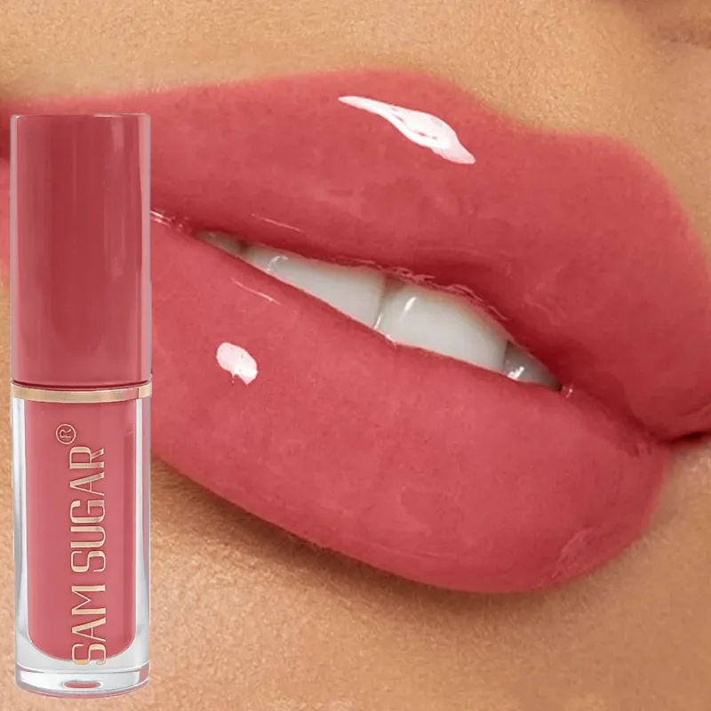 Clear Mirror Gloss Lipgloss Mini Lip Gloss Oil Long Lasting Moisturizing Liquid Lipstick Fade Lip Lines Plumping Lip Tint Makeup — image 3