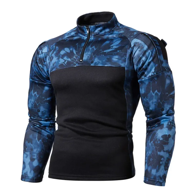 New Pullovers Outdoor Sweatshirt Men Casual Slim Uniform Camouflage Hoodie Clothes Jogging Sweatshirts Long Sleeve Tops — image 11