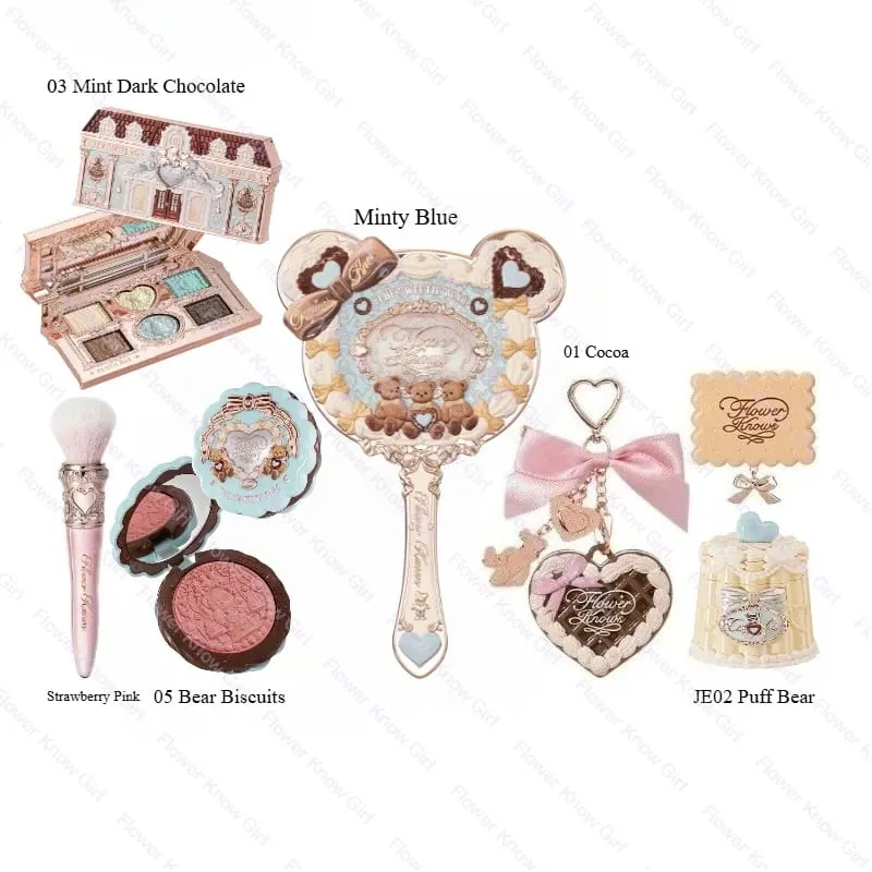 Sweet Treats Full Face Set Makeup Gift Set All In Shimmer Eye Shadow Palette Blush Powder Lip Jelly Gift Box — image 9