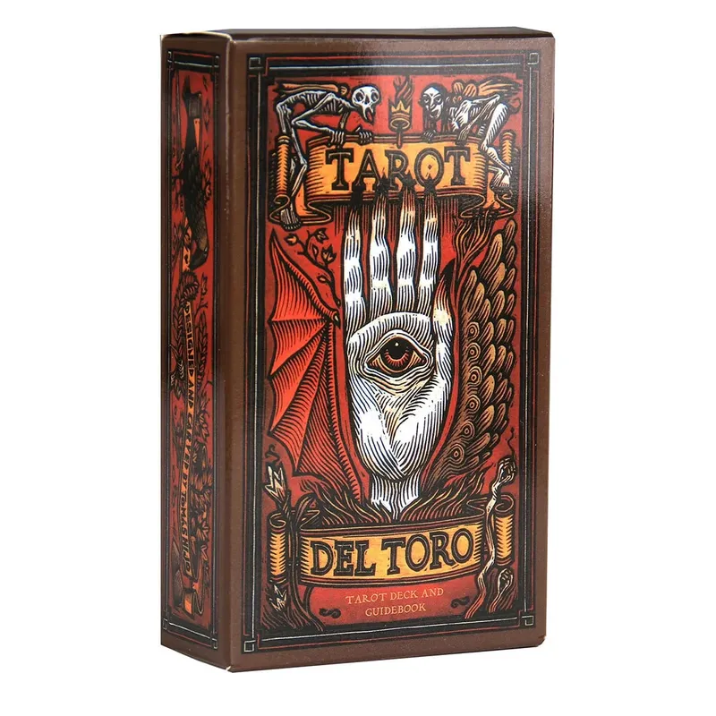 Tarot del A Tarot Deck and Guidebook Inspired by the World of Guillermo del Toro Novelty Book Beginners Card Game Deck Toy — image 1