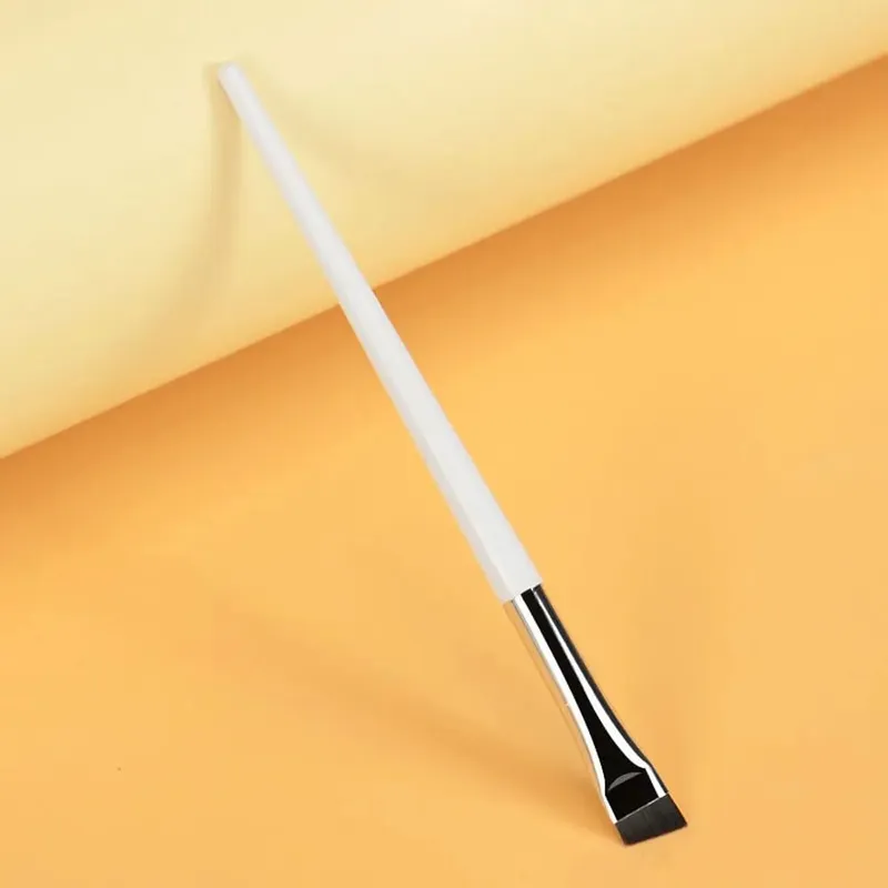 Cosmetics Brush Make Up Tool Beginners Angled Fine Eyeliner Brushes Flat Eyebrow Brush Liner Brow Brush Blade Makeup Brushes — image 14