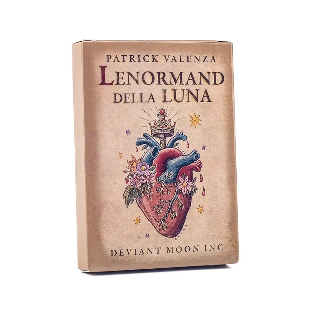 Lenormand Della Luna Tarot Talia 36 Sztuk Wróżenie Los Tarot Karty Wyroczni Party Rozrywka Karty Do Gry Planszowej 7.3*10.2 cm