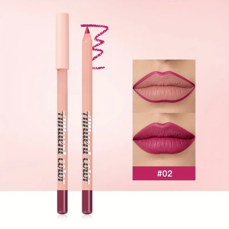 6 Color Waterproof Lip Liner Pencil Long Lasting Natural Lipliner Pen Red Contour Tint Sexy Dark Red Pink Matte Lipstick Pencil — image 10