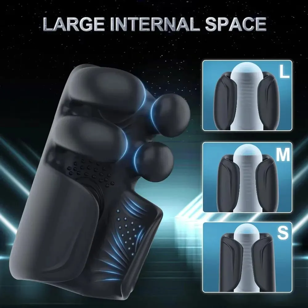 Men's Vibrator Finger Massage Glans Vibrator Sex Machine Penis Delay Trainer Automatic Male Masturbator Adult Sex Toys — image 5