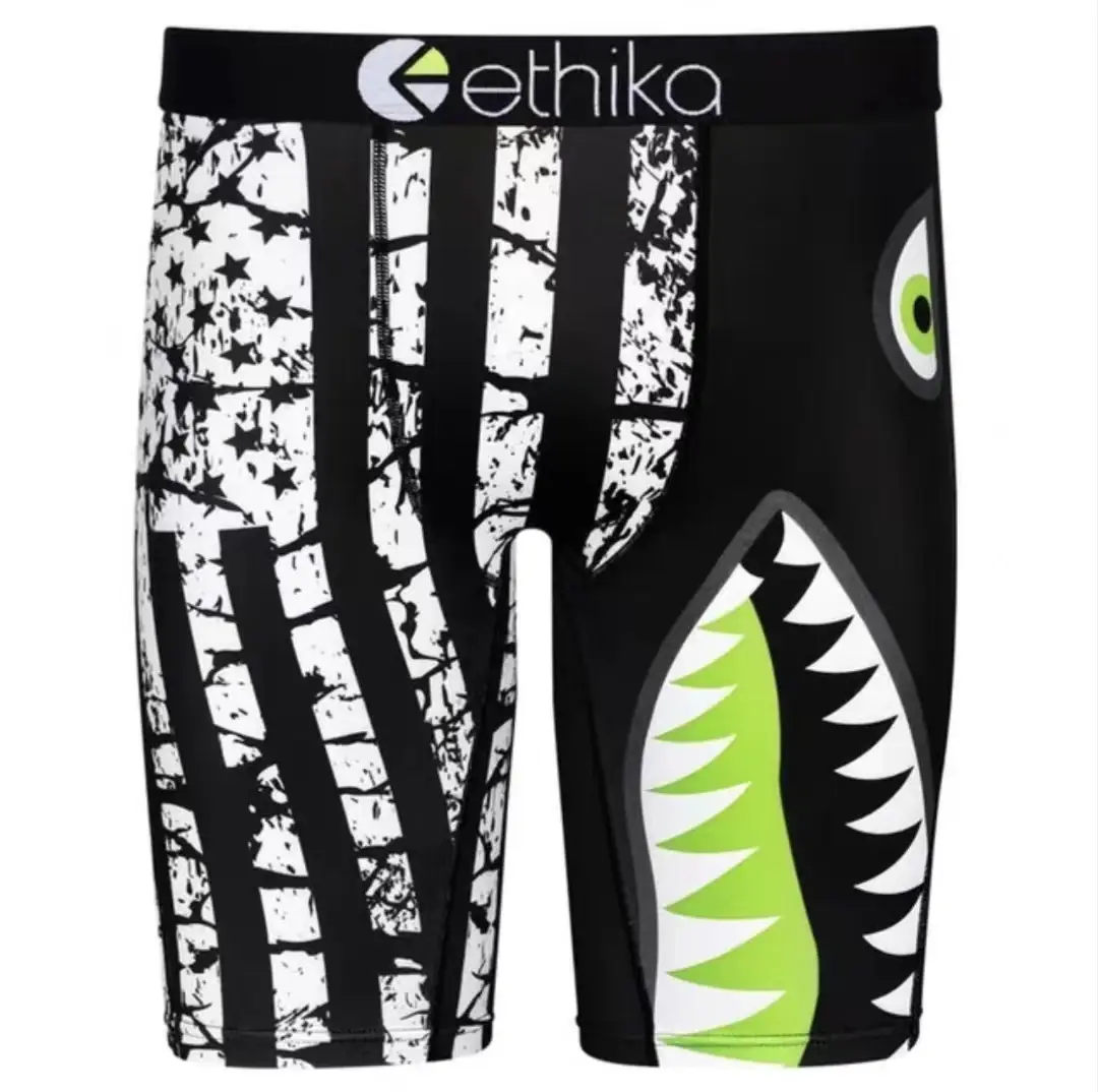 Boxer Briefs for Men S-XXXL 1PC - Polyester Stretch Underwear Soft Breathable Daily Wear