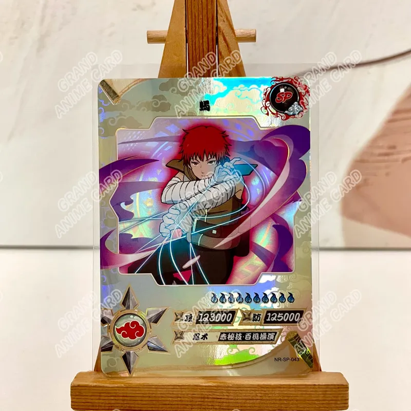 Kayou Genuine Anime Naruto Card SP Full Series No.041-077 Gaara Kimimaro Jiraiya Deidara Tsunade Rare Collection Card Toy Gift — image 12