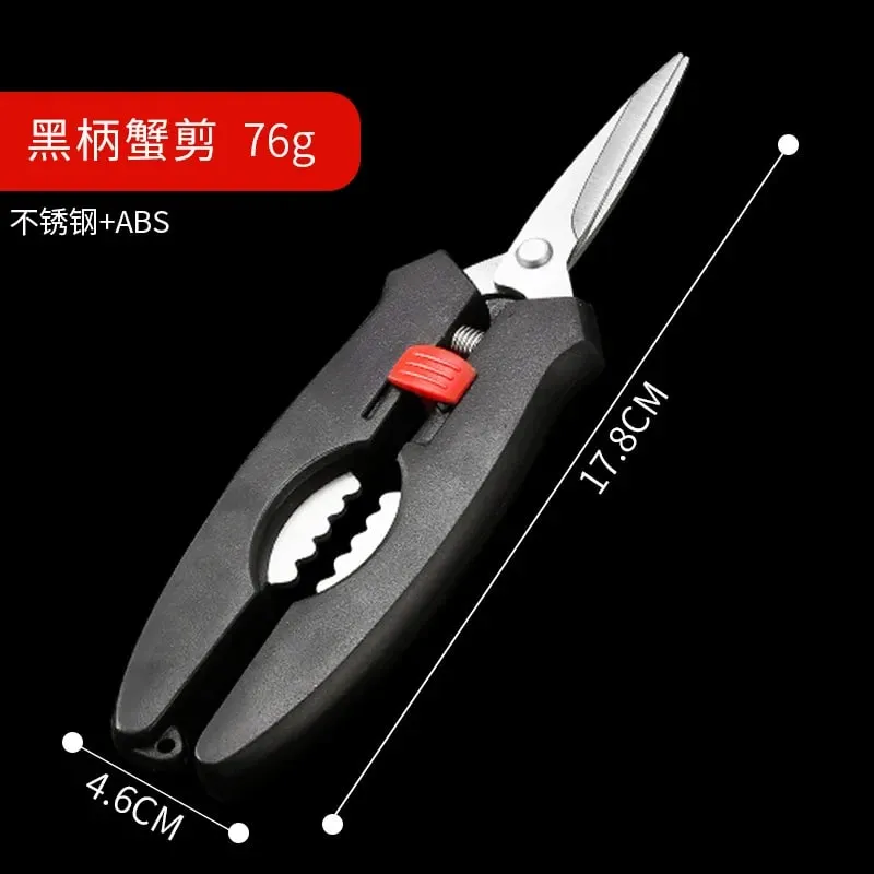 Seafood Tools Multi functional Zinc Alloy Claws Crab Needles Crab Scissors Kitchen Seafood Tools — image 13