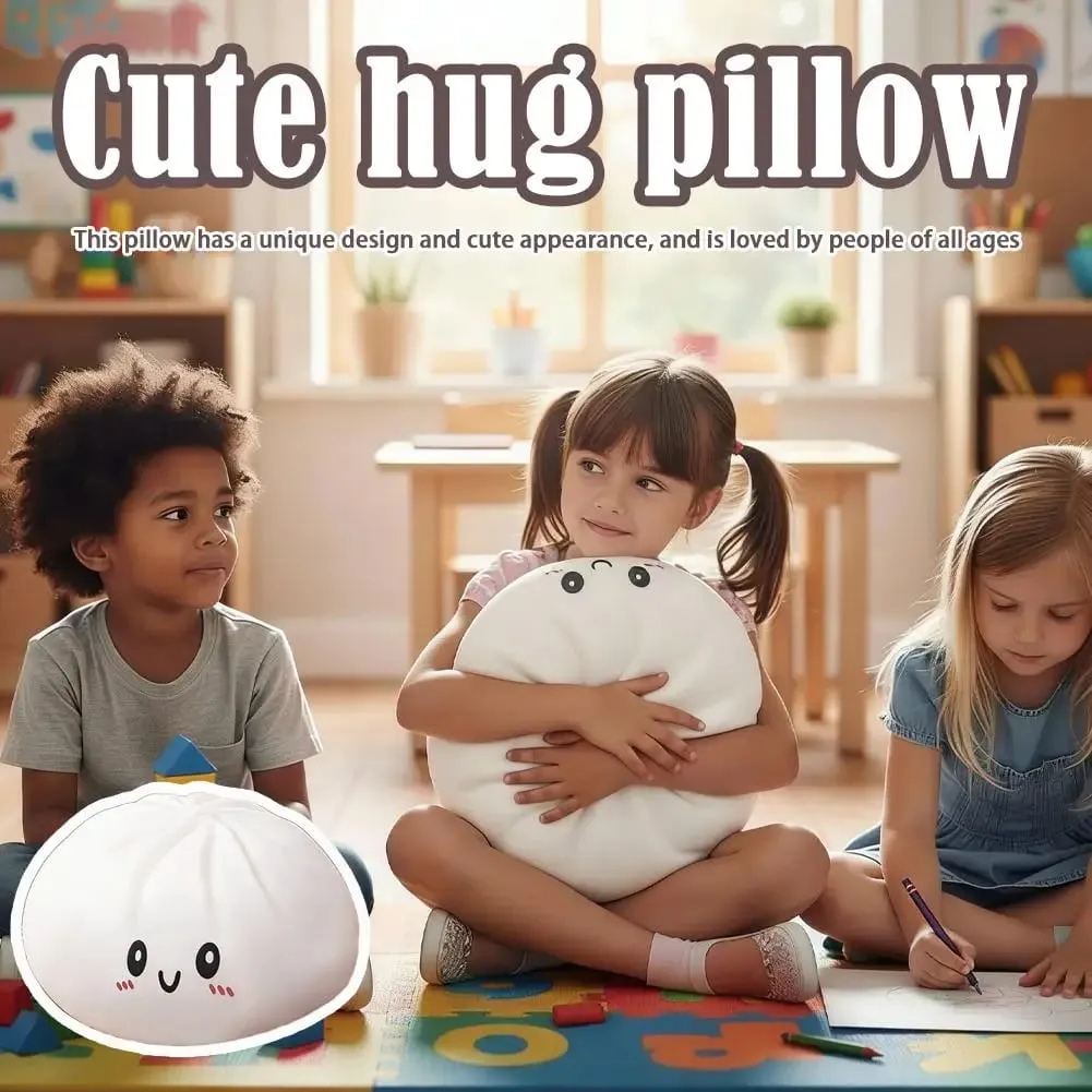 Großes Dampfbrötchen-Squeeze-Spielzeug, große Squishies, Anti-Stress-Reliever, Zappelspielzeug für Erwachsene, Kinder, Geburtstagsgeschenk, weiches Essen, Kissen-Dekoration — image 8