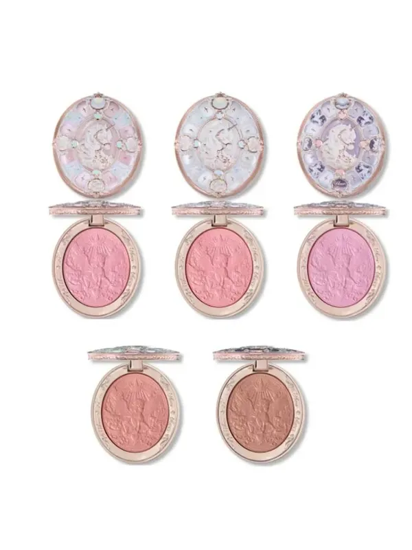 Flower Knows Knight Unicorn Makeup Set - Vegan Cruelty-Free Cosmetics Box with Blush Eyeshadow Lip Gloss High-Quality Gift Set — image 5