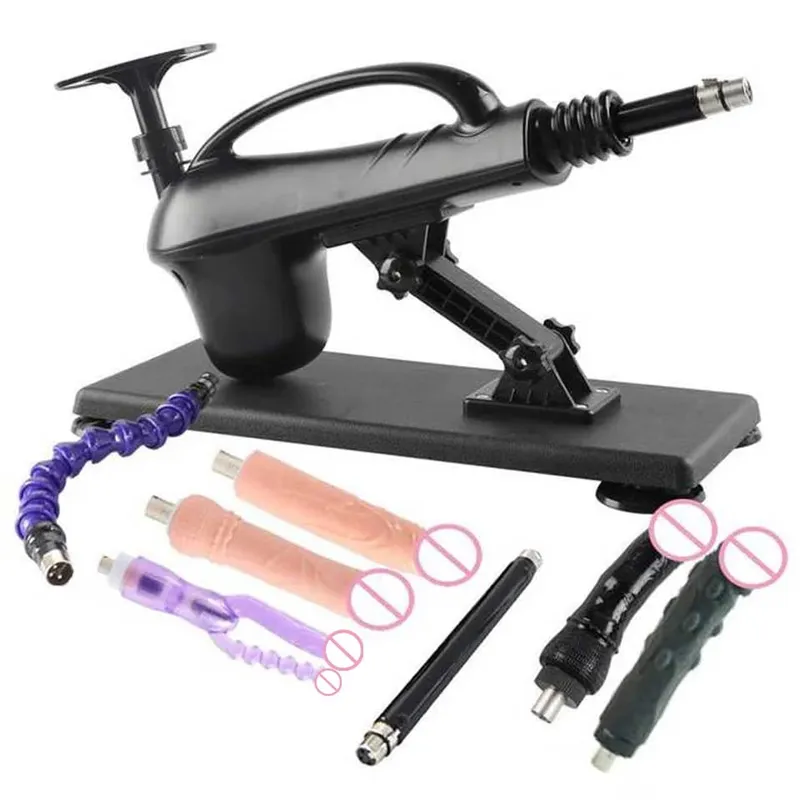 Portable Automatic Masturbation Machine for Women with Big Dildo Men's Sex Toy Pumping Gun for Couples — image 23