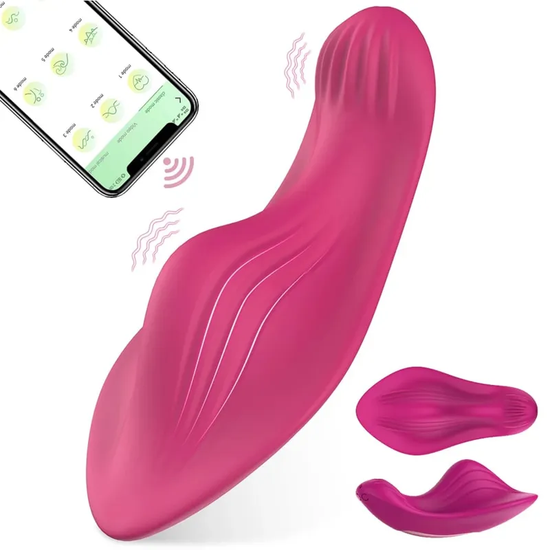 Mini Wearable Vibrator APP Kontrol G Spot Vagina Klitoris Stimulator Massager Kvinde Vibrerende Æg Voksen Sexlegetøj til par