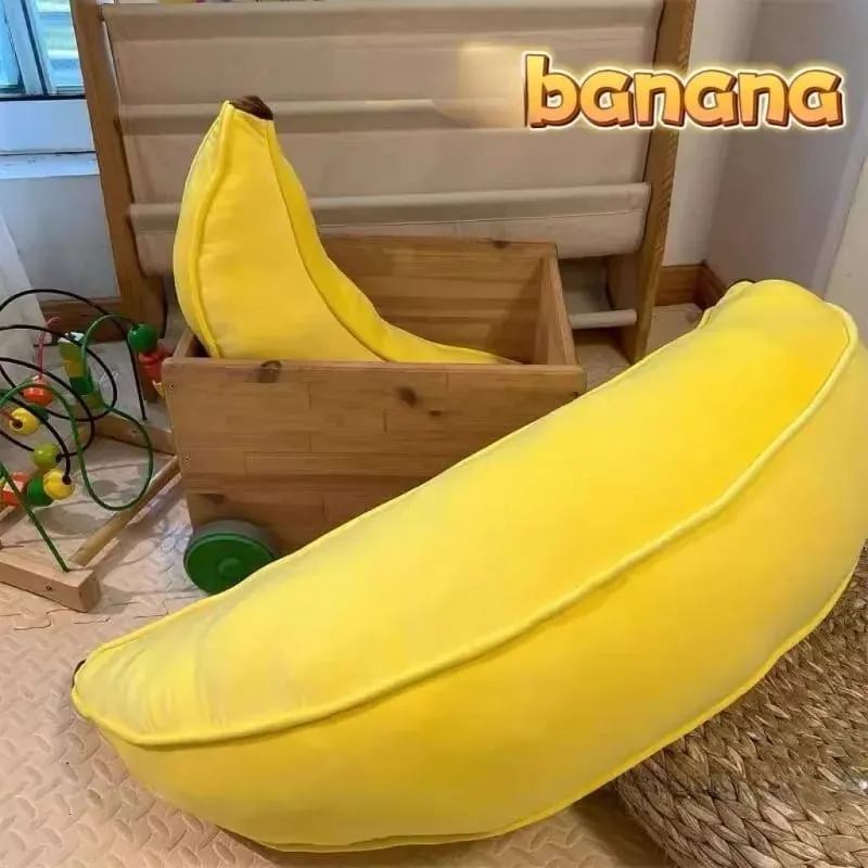 Banana pillow creative comfortable bedside cushion sleeping long birthday gift plush toy — image 4