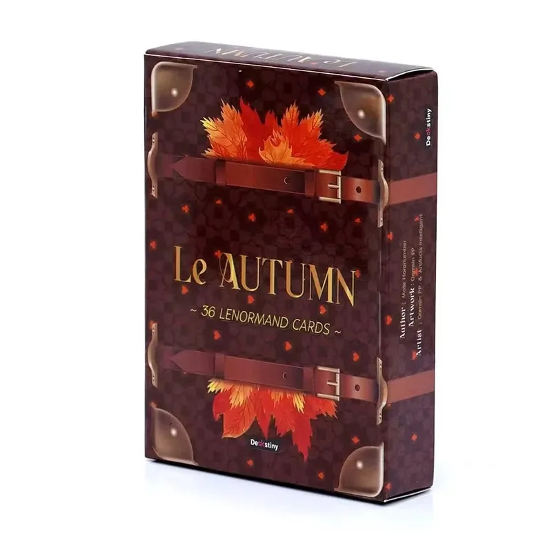 Neues Le Autumn Tarot, 36 Lenormand-Karten, Deck, Brettspiel, Tarot-Karte, lustig, zart, Partyzubehör für Familie, Party, Geschenk