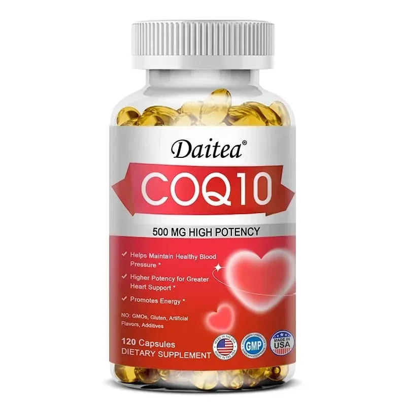 CoQ10 500 mg Softgels - Ultra High Absorption CoQ10 Supplement - Antioxidant Supplement for Vascular and Heart Health — image 9