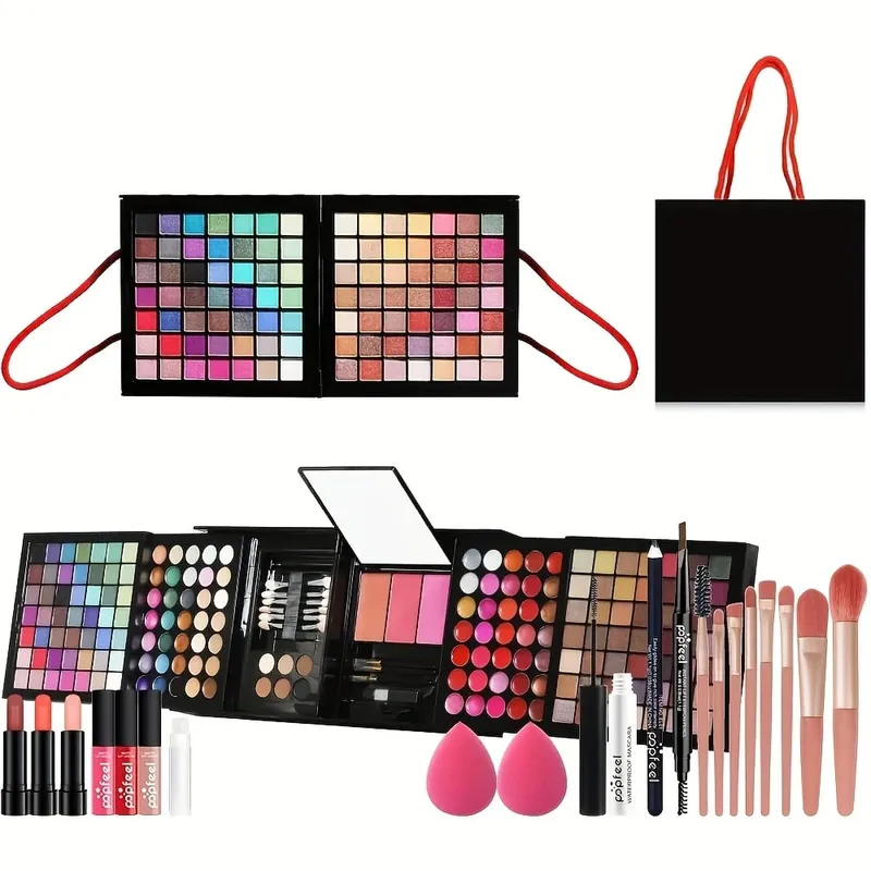 Makeup Set Gift Box Makeup Tool Combination Durable Waterproof Lipstick Outdoor Travel Essential Makeup Bag Perfect Gift — image 2