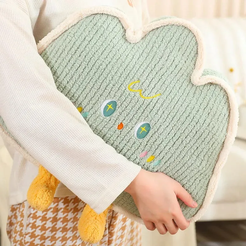 Cute Home Decoration Cartoon Plush Pillow Natural Series Plushies Pillow Cushions Moon Star Cloud Grass Soft Toy Kawii Gift — image 6