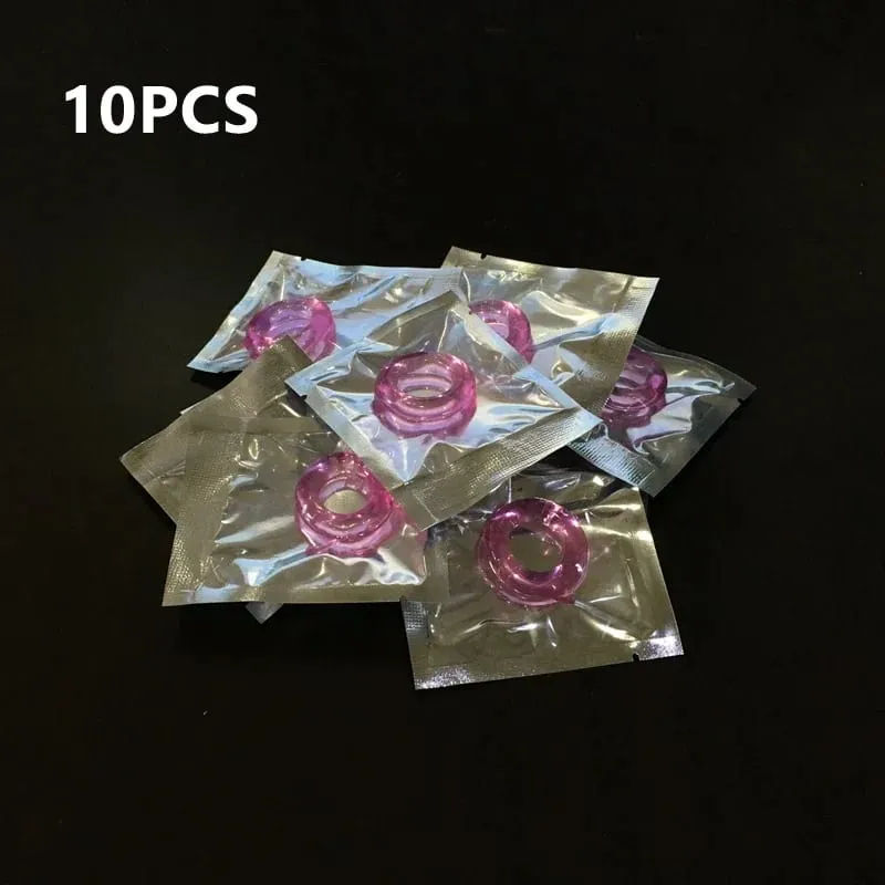 5/10pcs Silicone Durable Penis Ring Adult Men Ejaculation Delay Cock Rubber Rings Penis Enlargement Sex Toys For Male Sex Ring — image 11
