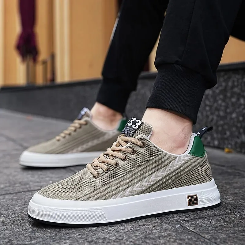 Lift Sneakers Men Booster Shoes Elevator Man Height Increase Insole 6cm Leisure Sports Plus Size 37-46 — image 6
